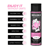 BRUMA - PREMIUM MASSAGE OIL HEAT EFFECT GUM FLAVOR 3 IN 1 - 100 ML